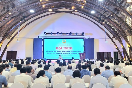 TAND tỉnh Kon Tum tổ chức Hội nghị tập huấn nghiệp vụ xét xử