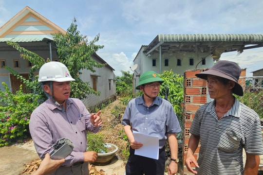 Bí thư Tỉnh ủy Bình Định kiểm tra công tác giải phóng mặt bằng cao tốc Bắc – Nam