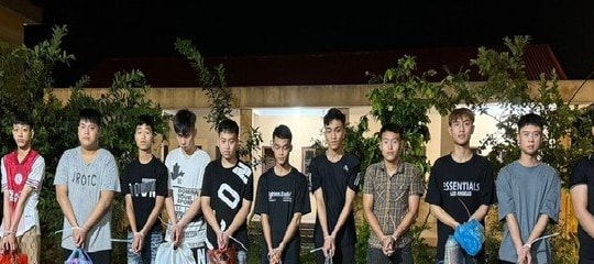 Quảng Ninh: 12 đối tượng vác hung khí gây rối bị bắt