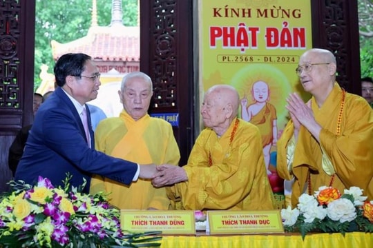 Phật giáo Việt Nam góp phần ổn định xã hội, thúc đẩy đất nước phát triển