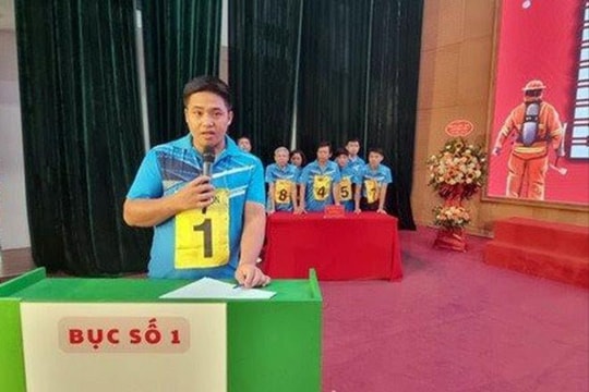 Hà Nội: Hội thi nghiệp vụ chữa cháy và cứu nạn, cứu hộ cấp thành phố