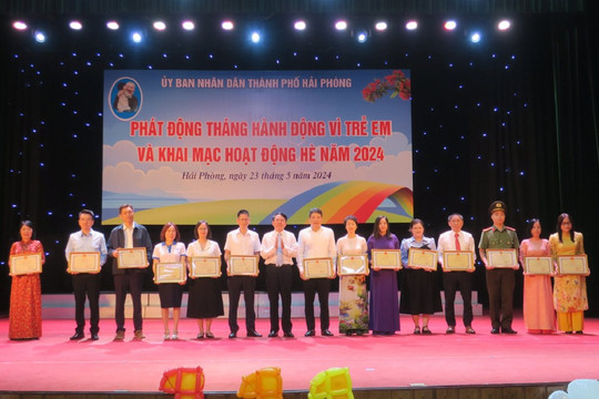 Hải Phòng luôn quan tâm dành nhiều nguồn lực chăm lo cho trẻ em