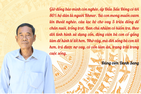 Chuyện người đảng viên bình dị nặng lòng với quê hương