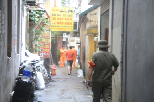 Cận cảnh hiện trường vụ cháy nhà trọ khiến 14 người tử vong ở Hà Nội