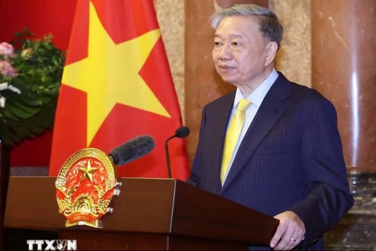 Tổng Thư ký Liên hợp quốc nồng nhiệt chúc mừng Chủ tịch nước Tô Lâm