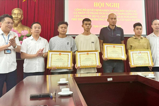 Thủ tướng gửi thư khen 4 công dân cứu người cháy nhà trọ