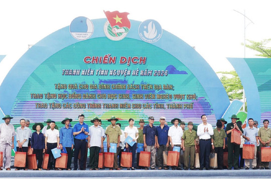 Ra quân Chiến dịch Thanh niên tình nguyện hè năm 2024