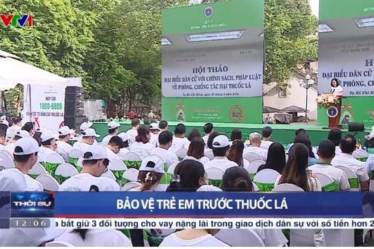 Mít tinh hưởng ứng Ngày Thế giới không thuốc lá 31/5 và Tuần lễ Quốc gia không thuốc lá