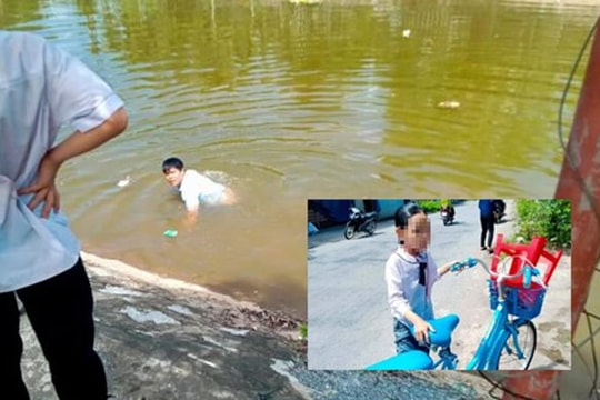 Thầy giáo kịp thời cứu học sinh bị đuối nước