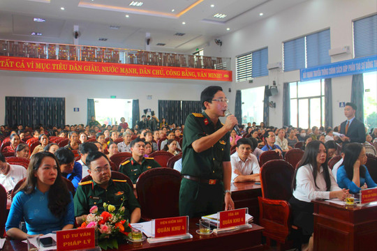 'Phiên tòa giả định' - Hình thức tuyên truyền pháp luật mới phù hợp với thực tiễn