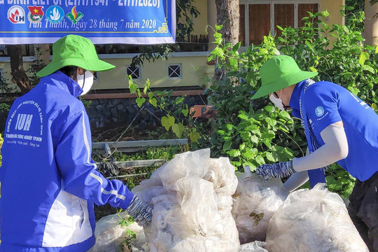 1 triệu lượt đoàn viên, thanh niên tham gia tình nguyện hè