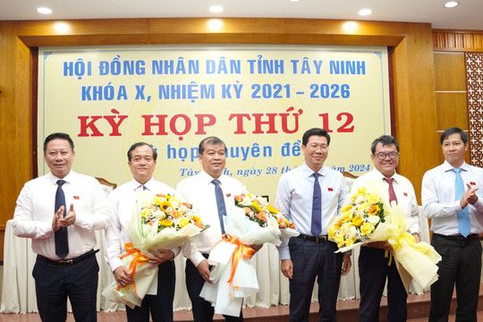 Ông Nguyễn Hồng Thanh làm Phó Chủ tịch UBND tỉnh Tây Ninh