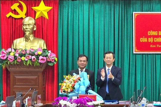 Đồng chí U Huấn giữ chức Phó Bí thư Tỉnh ủy Kon Tum