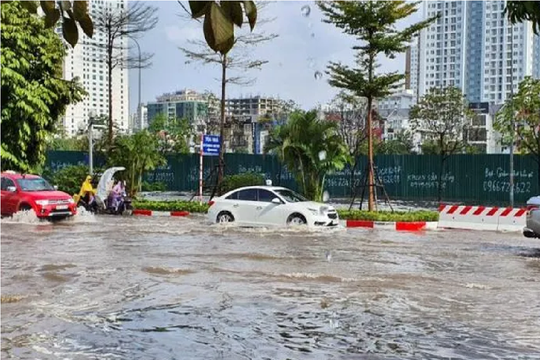 Hà Nội: Lên phương án ứng phó úng ngập