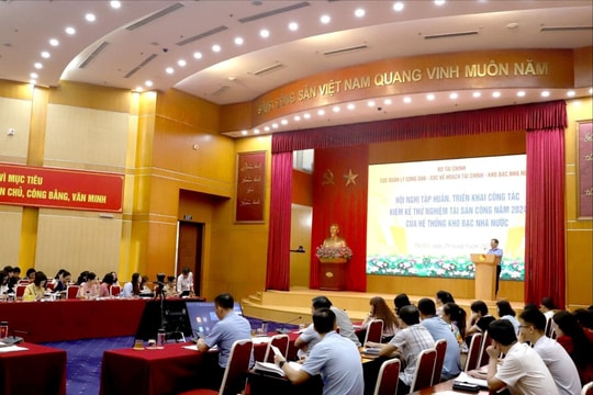 Tập huấn kiểm kê thử nghiệm tài sản công của hệ thống Kho bạc Nhà nước