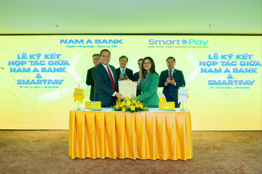 Nam A Bank và SmartPay hợp tác chiến lược đẩy mạnh kinh doanh cho khách hàng