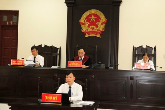 TAND tỉnh Hà Nam: Tổ chức phiên tòa trực tuyến qua hệ thống camera giám sát