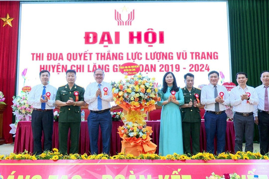 Đại hội thi đua quyết thắng lực lượng vụ trang huyện Chi Lăng