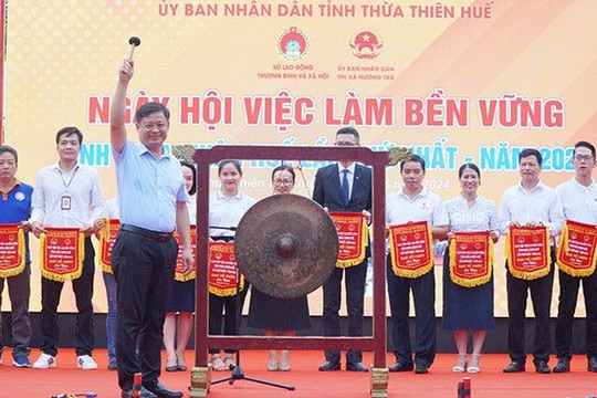 Ngày hội việc làm bền vững tỉnh Thừa Thiên Huế năm 2024