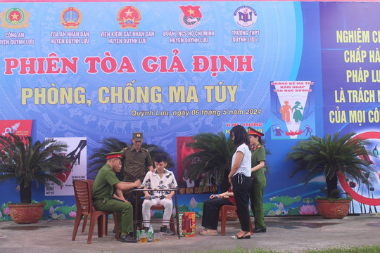 Nỗ lực đẩy lùi tệ nạn ma túy, xây dựng địa bàn trong sạch