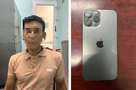 Bắt giữ đối tượng trộm cắp điện thoại trong bệnh viện