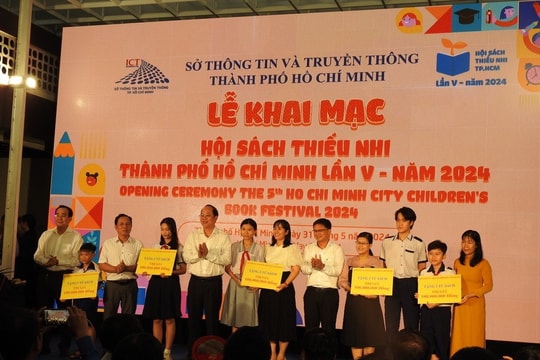 Khai mạc Hội sách Thiếu nhi TP.HCM