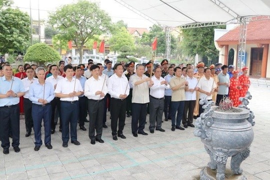 Chủ tịch nước Tô Lâm dâng hương tại Hưng Yên