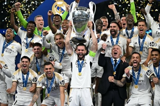 Real Madrid nối dài kỷ lục 15 lần vô địch Champions League