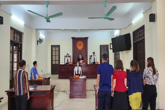 Xét xử vụ án vay tài sản theo hình thức góp họ