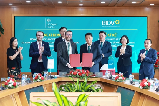 BIDV và UKEF hợp tác thúc đẩy phát triển bền vững
