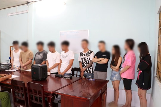 Nhóm đối tượng sử dụng ma túy trong nhà trọ