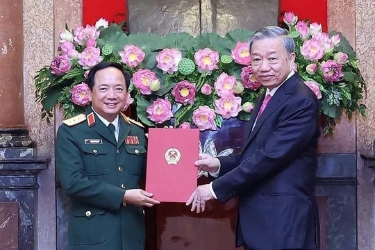 Thượng tướng Trịnh Văn Quyết được bổ nhiệm làm Chủ nhiệm Tổng cục Chính trị