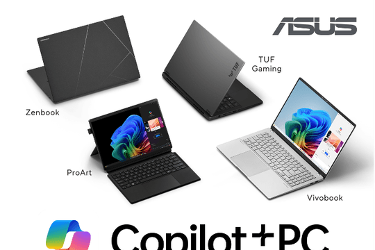 ASUS ra mắt dải sản phẩm hoàn chỉnh laptop AI Copilot+ PCs tại Computer 2024