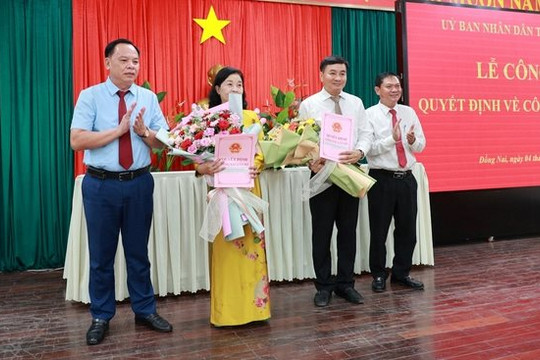 Ông Lê Ngọc Tiên được giao Quyền Chủ tịch UBND huyện Trảng Bom