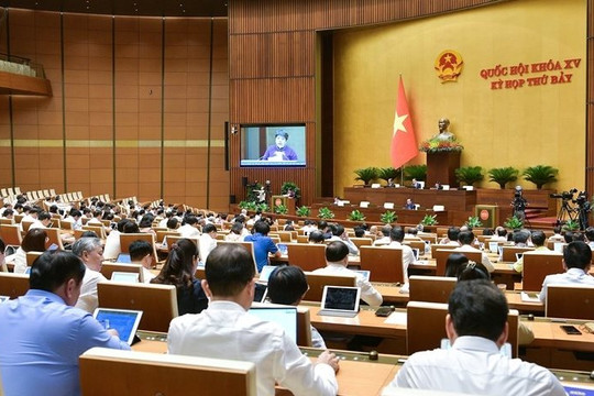 Quốc hội tiến hành hoạt động chất vấn