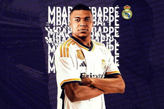 Mbappe chính thức gia nhập Real Madrid
