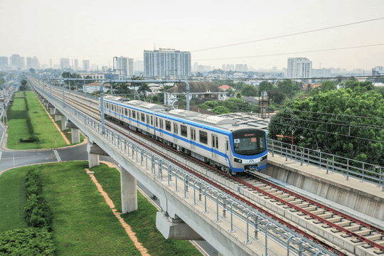 Đến 2035 TP. HCM sẽ hoàn thành 183km metro