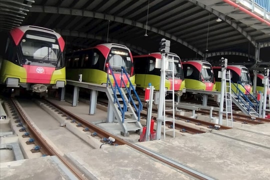 10 đoàn tàu của Tuyến ĐSĐT thí điểm đoạn Nhổn - ga Hà Nội đủ điều kiện vận hành