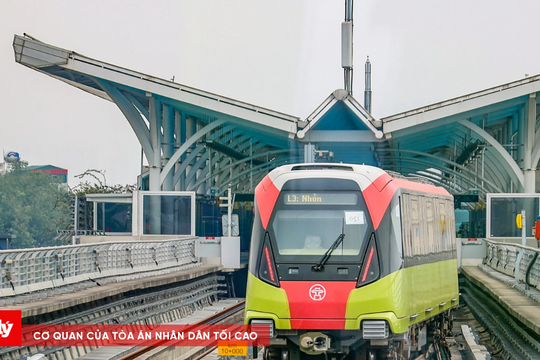 Tàu metro Nhổn - ga Hà Nội sẵn sàng vận hành