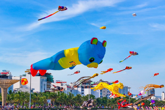 200 con diều có kích thước “khủng” bay trên bầu trời Quy Nhơn