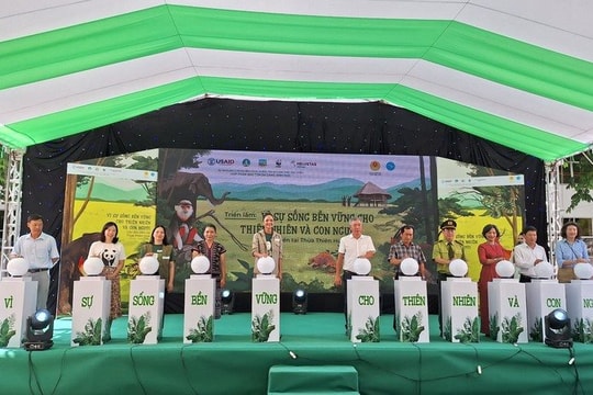 Triển lãm "Vì sự sống bền vững cho thiên nhiên và con người" tại Huế