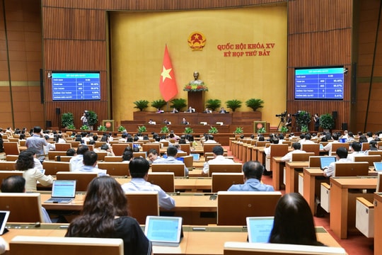 Quốc hội thống nhất đưa Luật Đất đai và các luật liên quan sớm có hiệu lực