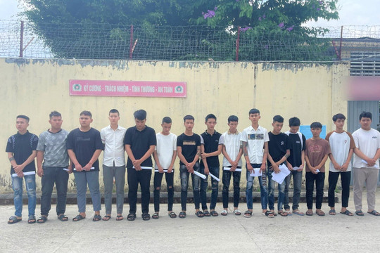 Quảng Nam: Khởi tố 24 bị can do "bão" đêm, gây rối