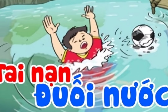 Hai anh em đuối nước dưới ao gần nhà