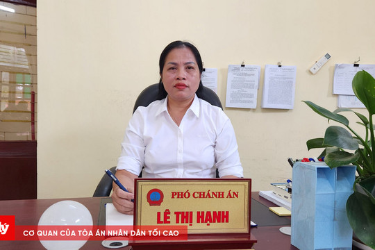 Nữ Thẩm phán “Giỏi việc nước, đảm việc nhà”