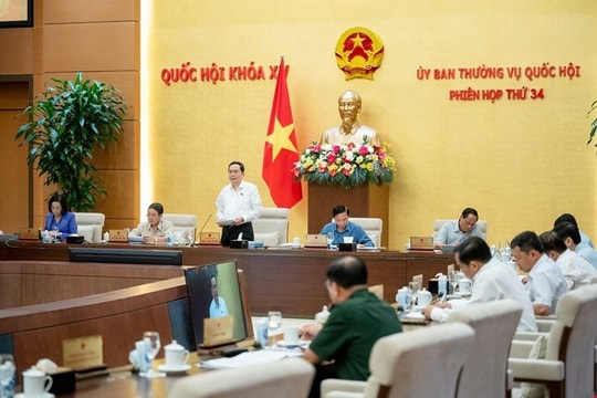 Khai mạc Phiên họp thứ 34 Uỷ ban Thường vụ Quốc hội