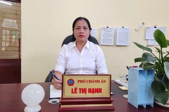 Nữ Thẩm phán “Giỏi việc nước, đảm việc nhà”