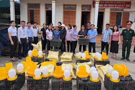 Hỗ trợ nạn nhân bị tai nạn bom mìn phát triển sinh kế