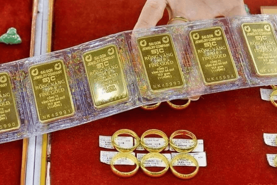Ngân hàng Nhà nước giữ giá vàng miếng 75,98 triệu đồng/lượng