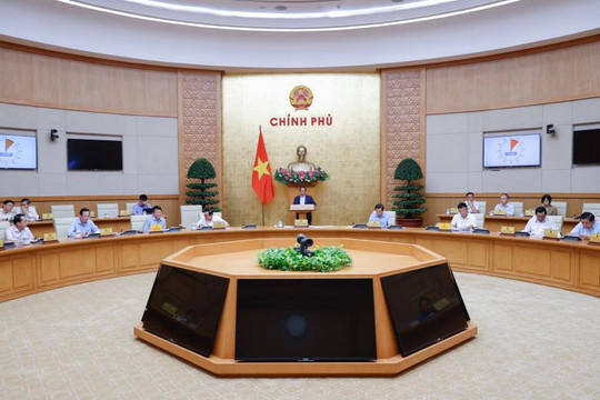 Chính phủ họp chuyên đề pháp luật, thảo luận nhiều nội dung quan trọng